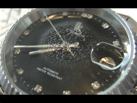 condensation in rolex watch|water condensation in watches.